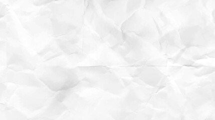 Paper texture Crumpled White. White crumpled paper texture background. Top view.