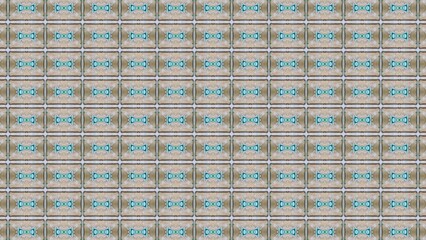 Turquoise And Beige Abstract Geometric Texture Pattern Background