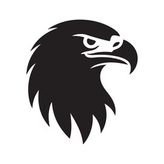 eagle vector silhouette outline sketch logo illustration