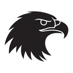 eagle vector silhouette outline sketch logo illustration