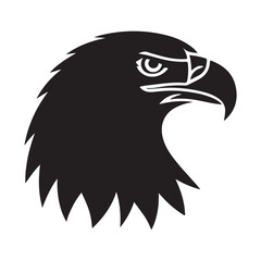 eagle vector silhouette outline sketch logo illustration