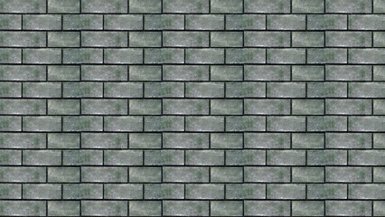 Gray Brick Pattern Creates a Distressed Texture. Backdrop, presentation.