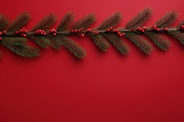 Obraz premium Christmas backgrounds branch plant.