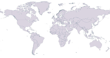 Map of the world