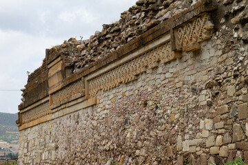 Mitla Archeological site in Mexico