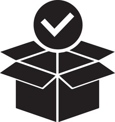 order done icon, order confirmation icon