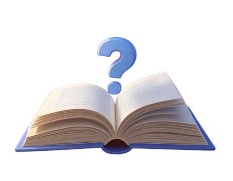 3d minimal questioning icon. problem-solving concept. finding an answer. searching fo