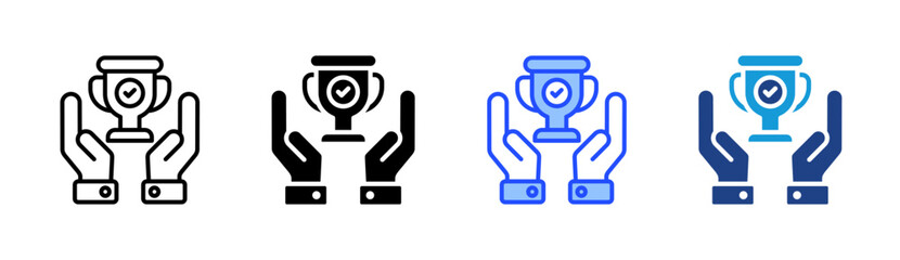 Successful Icon Set Multiple Style Collection