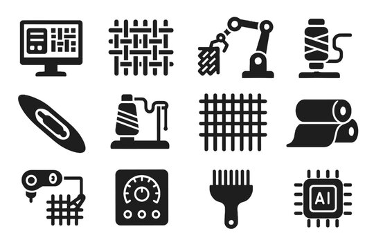 Icon alignment vector output module automatic ai grid shuttle weaver weave pattern