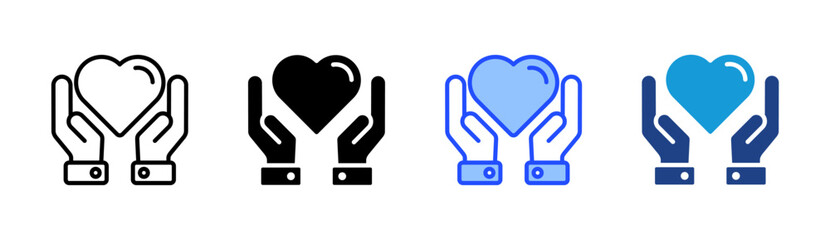 Loyalty Icon Set Multiple Style Collection