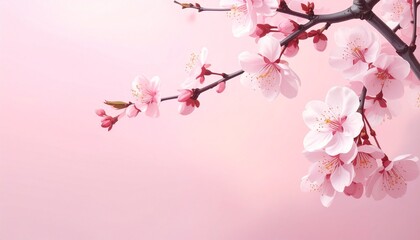 Fototapeta premium pink cherry blossoms