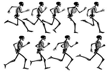 Running Skeleton Sequence Vector Design