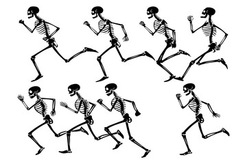 Running Skeleton Sequence Vector Design