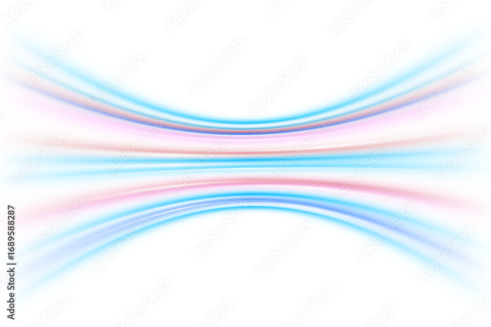 Poster neon glowing lines background light trails motion speed futuristic technology digital abstract desig