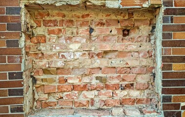 Brick Wall Damage Repair Texture Restoration Construction Techniques