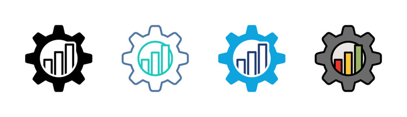 Growing Icon Set Multiple Style Collection
