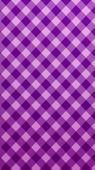 Fototapeta premium 背景素材 ギンガムチェック 紫 Background Gingham Check Purple（Generative AI）