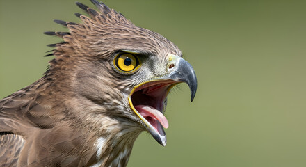 Fierce Serpent Eagle Calling