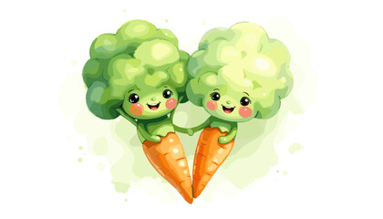 Cute Happy Valentine's day Special, Valentine day poster, cute cliparts, romantic cliparts , 