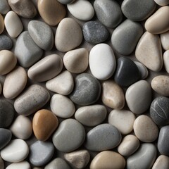High-resolution natural pebble texture, ideal for backgrounds, spa designs, travel themes, and natural surface projects.
