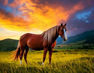 A stunning collection of digital artwork featuring majestic animals, wildlife portraits, scenic landscapes, fantasy wings, sea creatures, and creative artistic illustrations for stock use.