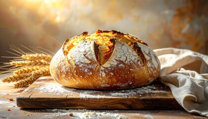 Fresh Baked Bread Loaf