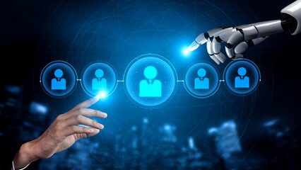 AI expands business networking using smart platforms and virtual assistants to foster digital...