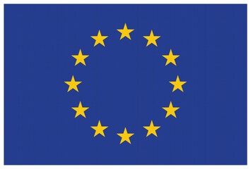 European Union flag design illustration