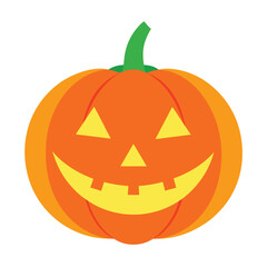 Jack O Lantern Glow Halloween Clipart