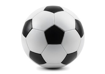 Fototapeta premium Soccer ball, Football, isolated on white background, clipping path, full depth of field