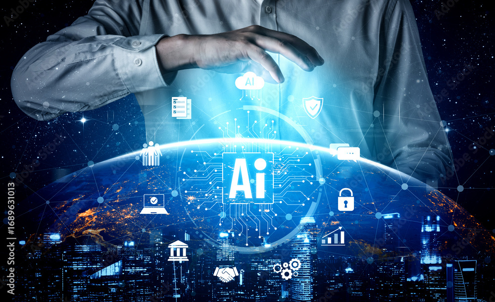 Poster ai assistant with llm, big data, machine learning, and generative ai powers prompt engineering and s
