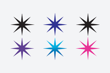 Obraz premium Horizontal design showcasing six distinct variations