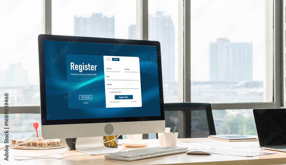 Poster online registration form for modish form filling on the internet website