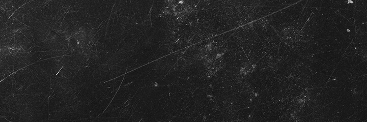 Black grunge abstract background with Copy space - Aged photo editor layer with dust dirt and...