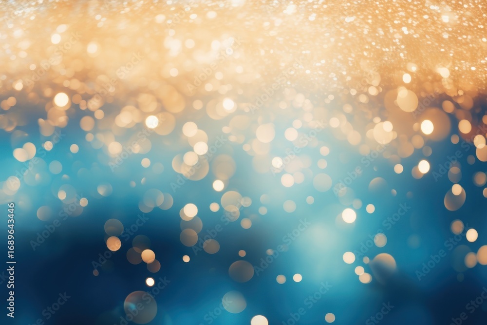 Poster ocean bokeh effect background light backgrounds abstract.