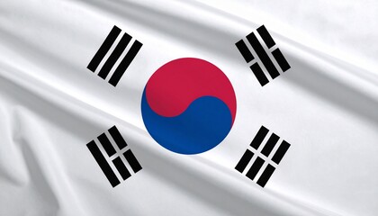 Waving Flag of South Korea 🇰🇷

