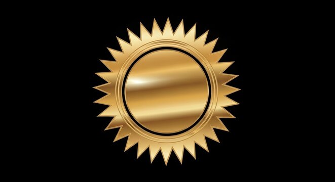 Award seal used for recognition and certification in various fields of achievement