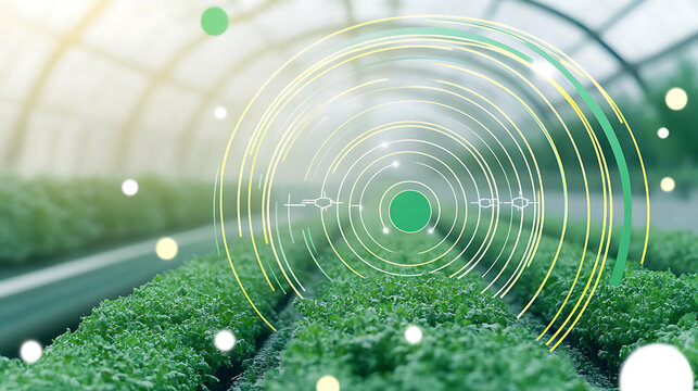 Advanced Technology in Agriculture: Smart Sensors Monitoring Plant Growth in a Greenhouse