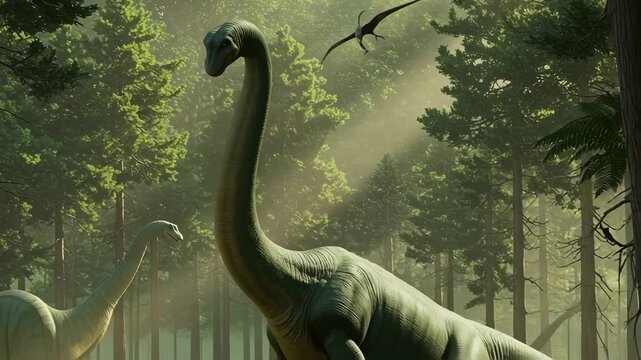 Walking Dinosaurs