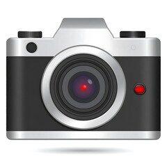Retro camera graphic