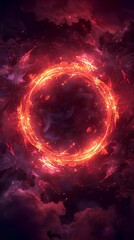 Fototapeta premium 背景素材 魔法陣 Background Magic Circle （Generative AI）