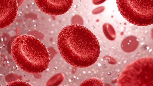 red blood cells - Powered by Adobe