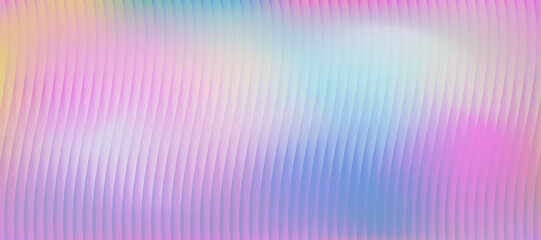 Gradient multicolor glass texture. Blurred pastel neon vector background with sun prism effect.rainbow watercolor