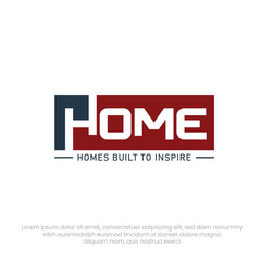 Home Logo Design Modern