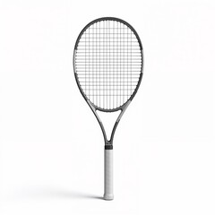 Tennis racket isolated on white background