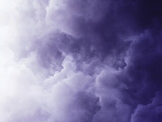 Fototapeta premium Abstract Purple and White Cloud Texture Background Image