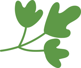 Herb Leaf Silhouette