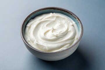 bowl of yogurt