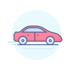 Car Icon Illustration