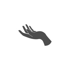 Vector Hand and Finger Illustration – Isolated Human Hand Drawing
